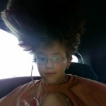 "Cool hair!" "Cool hair!"